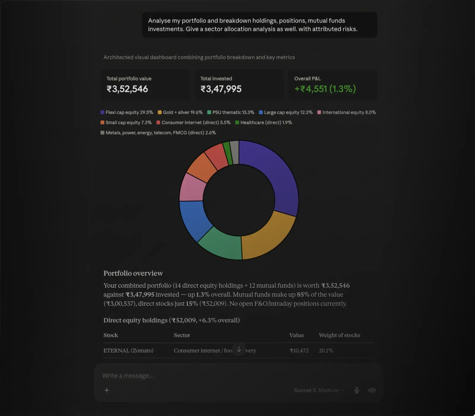 Portfolio And Positions